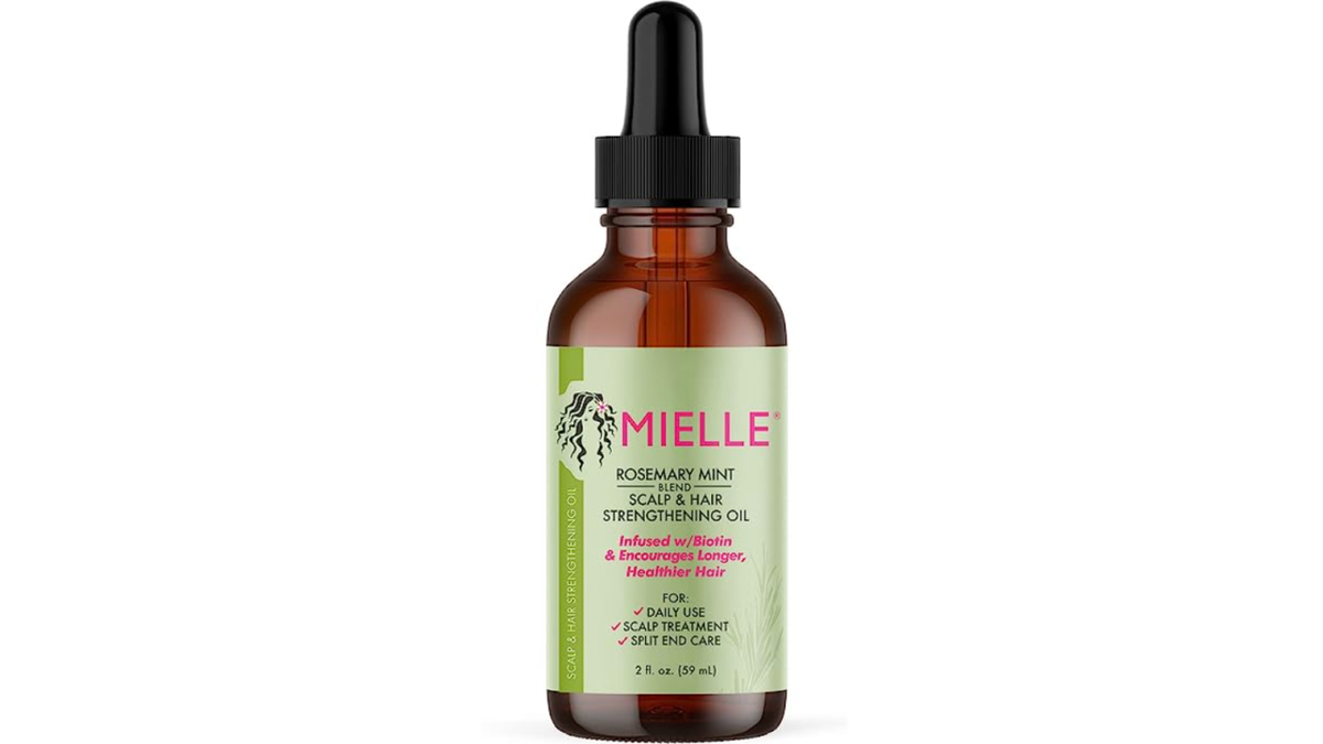 Mielle Organics Rosemary Mint Scalp & Hair Strengthening Oil with Biotin for Hair Growth