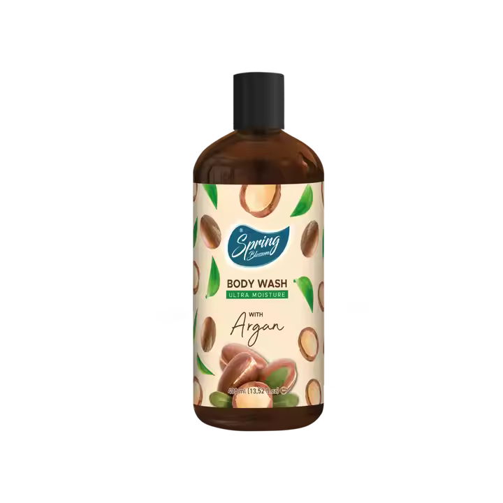 Spring Blossom Body Wash Wholesale Refreshing Factory Coconut Oil 400 ml Ultra Moisture Private Label