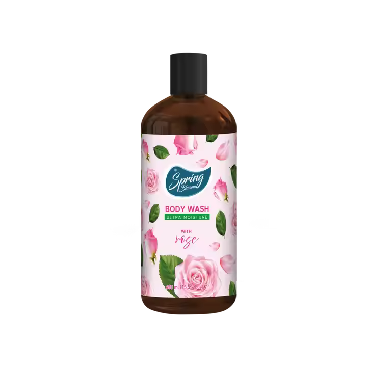 Spring Blossom Body Wash Wholesale Refreshing Factory Coconut Oil 400 ml Ultra Moisture Private Label